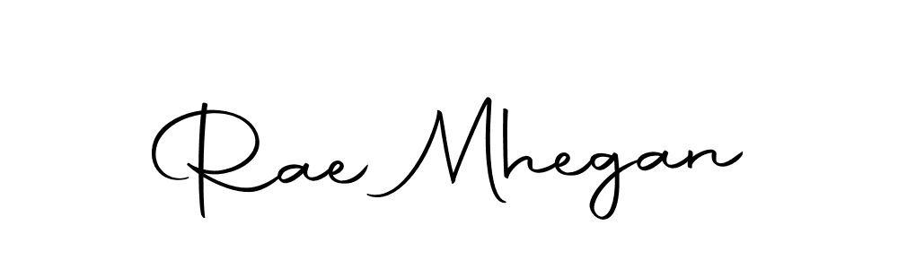 Rae Mhegan stylish signature style. Best Handwritten Sign (Autography-DOLnW) for my name. Handwritten Signature Collection Ideas for my name Rae Mhegan. Rae Mhegan signature style 10 images and pictures png