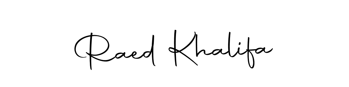 Make a beautiful signature design for name Raed Khalifa. Use this online signature maker to create a handwritten signature for free. Raed Khalifa signature style 10 images and pictures png