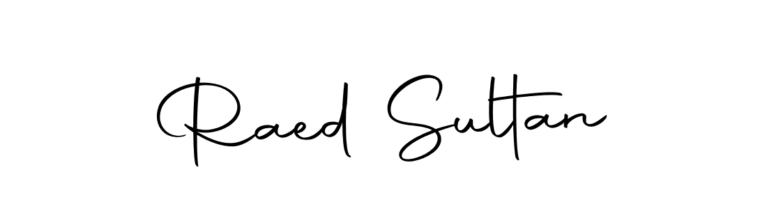 Make a beautiful signature design for name Raed Sultan. Use this online signature maker to create a handwritten signature for free. Raed Sultan signature style 10 images and pictures png