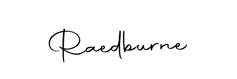 You should practise on your own different ways (Autography-DOLnW) to write your name (Raedburne) in signature. don't let someone else do it for you. Raedburne signature style 10 images and pictures png