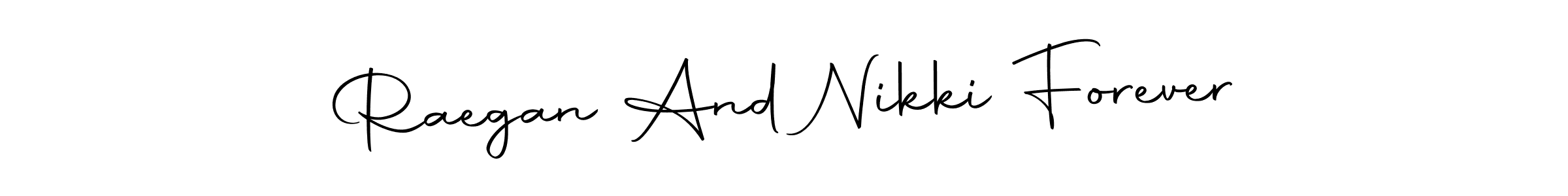 You should practise on your own different ways (Autography-DOLnW) to write your name (Raegan And Nikki Forever) in signature. don't let someone else do it for you. Raegan And Nikki Forever signature style 10 images and pictures png