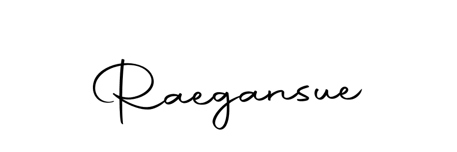 Make a beautiful signature design for name Raegansue. With this signature (Autography-DOLnW) style, you can create a handwritten signature for free. Raegansue signature style 10 images and pictures png