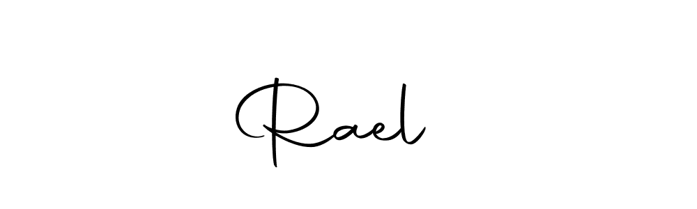 Rael❤️ stylish signature style. Best Handwritten Sign (Autography-DOLnW) for my name. Handwritten Signature Collection Ideas for my name Rael❤️. Rael❤️ signature style 10 images and pictures png