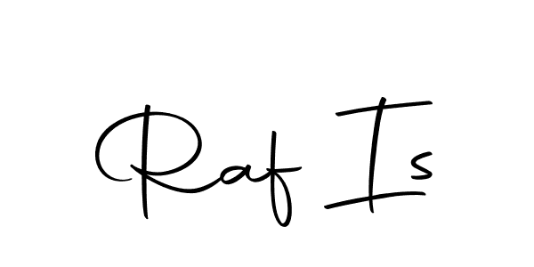 Make a beautiful signature design for name Raf Is. With this signature (Autography-DOLnW) style, you can create a handwritten signature for free. Raf Is signature style 10 images and pictures png