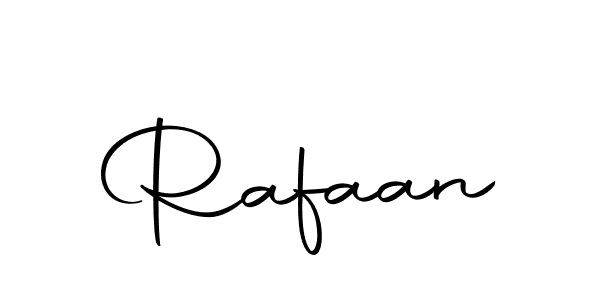 Create a beautiful signature design for name Rafaan. With this signature (Autography-DOLnW) fonts, you can make a handwritten signature for free. Rafaan signature style 10 images and pictures png