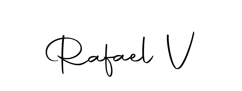 Also we have Rafael V name is the best signature style. Create professional handwritten signature collection using Autography-DOLnW autograph style. Rafael V signature style 10 images and pictures png