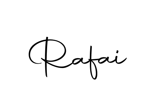 Use a signature maker to create a handwritten signature online. With this signature software, you can design (Autography-DOLnW) your own signature for name Rafai. Rafai signature style 10 images and pictures png