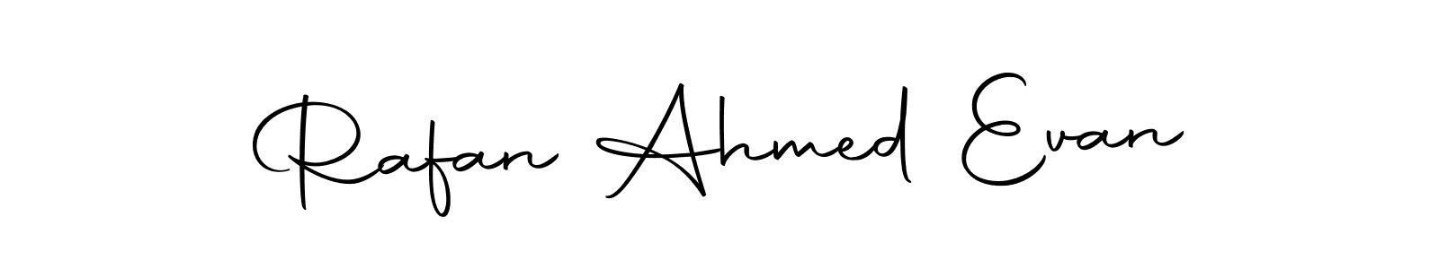Design your own signature with our free online signature maker. With this signature software, you can create a handwritten (Autography-DOLnW) signature for name Rafan Ahmed Evan. Rafan Ahmed Evan signature style 10 images and pictures png