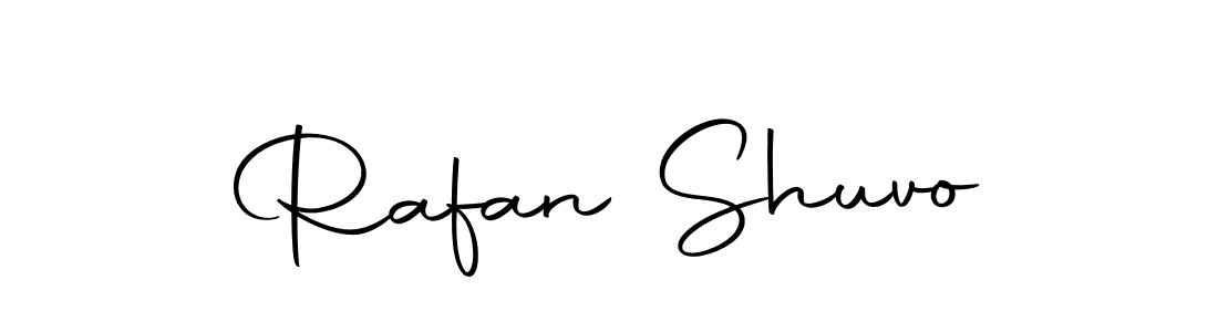 Also we have Rafan Shuvo name is the best signature style. Create professional handwritten signature collection using Autography-DOLnW autograph style. Rafan Shuvo signature style 10 images and pictures png