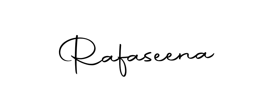 Design your own signature with our free online signature maker. With this signature software, you can create a handwritten (Autography-DOLnW) signature for name Rafaseena. Rafaseena signature style 10 images and pictures png