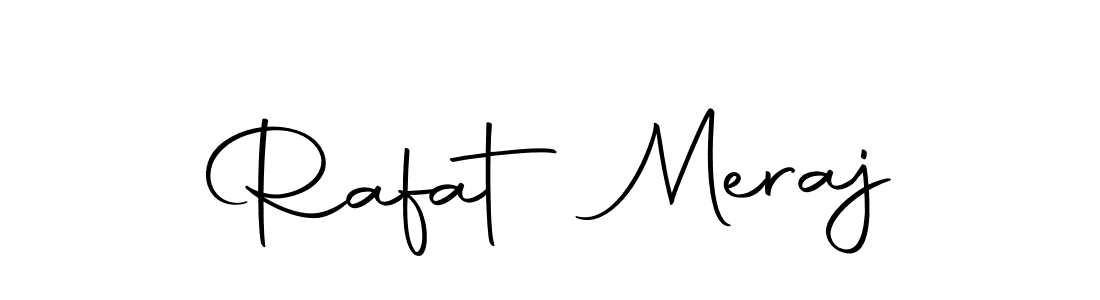 Make a beautiful signature design for name Rafat Meraj. With this signature (Autography-DOLnW) style, you can create a handwritten signature for free. Rafat Meraj signature style 10 images and pictures png