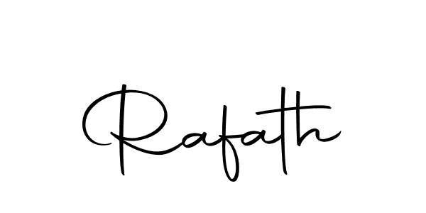 Make a beautiful signature design for name Rafath. Use this online signature maker to create a handwritten signature for free. Rafath signature style 10 images and pictures png