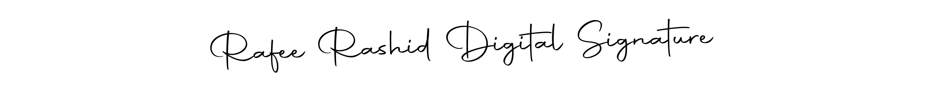 You should practise on your own different ways (Autography-DOLnW) to write your name (Rafee Rashid Digital Signature) in signature. don't let someone else do it for you. Rafee Rashid Digital Signature signature style 10 images and pictures png