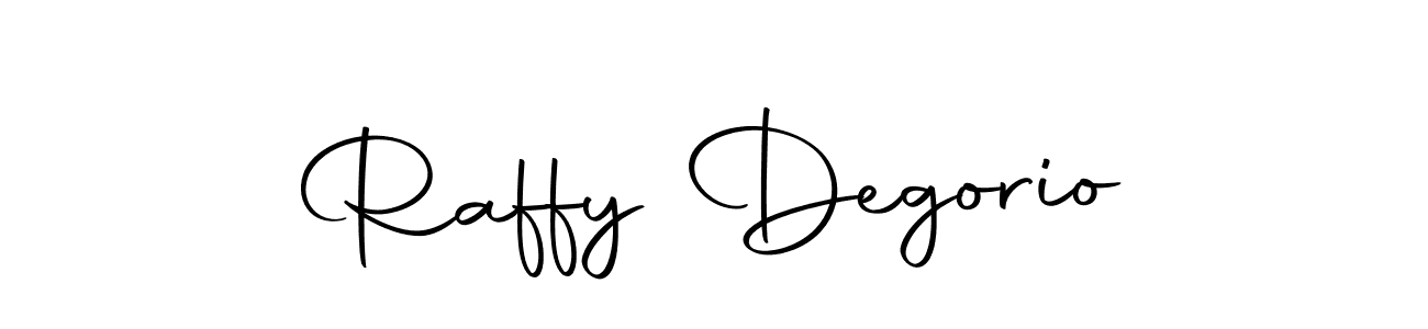 Make a beautiful signature design for name Raffy Degorio. Use this online signature maker to create a handwritten signature for free. Raffy Degorio signature style 10 images and pictures png