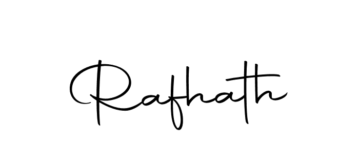 Make a beautiful signature design for name Rafhath. Use this online signature maker to create a handwritten signature for free. Rafhath signature style 10 images and pictures png