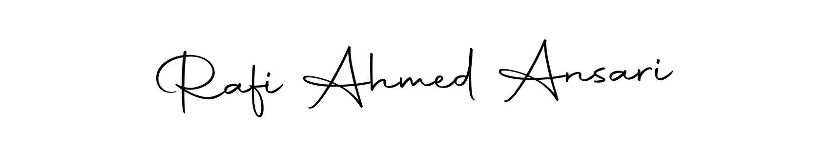 Here are the top 10 professional signature styles for the name Rafi Ahmed Ansari. These are the best autograph styles you can use for your name. Rafi Ahmed Ansari signature style 10 images and pictures png