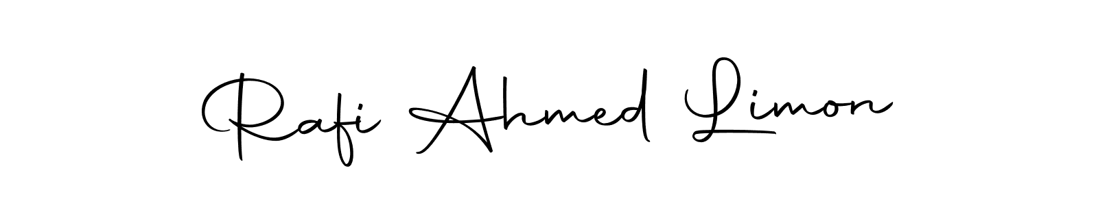 Use a signature maker to create a handwritten signature online. With this signature software, you can design (Autography-DOLnW) your own signature for name Rafi Ahmed Limon. Rafi Ahmed Limon signature style 10 images and pictures png