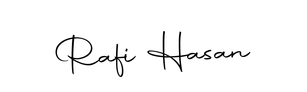Make a beautiful signature design for name Rafi Hasan. With this signature (Autography-DOLnW) style, you can create a handwritten signature for free. Rafi Hasan signature style 10 images and pictures png