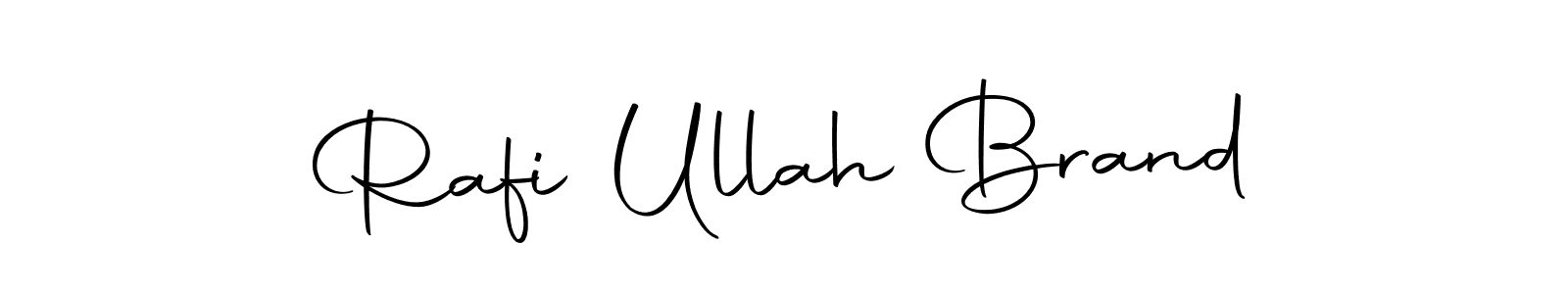 You can use this online signature creator to create a handwritten signature for the name Rafi Ullah Brand. This is the best online autograph maker. Rafi Ullah Brand signature style 10 images and pictures png