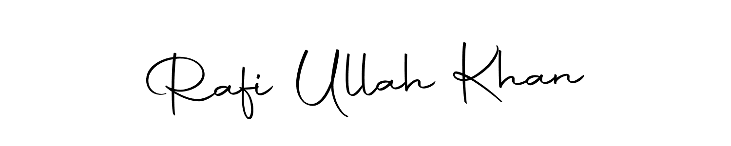 Use a signature maker to create a handwritten signature online. With this signature software, you can design (Autography-DOLnW) your own signature for name Rafi Ullah Khan. Rafi Ullah Khan signature style 10 images and pictures png