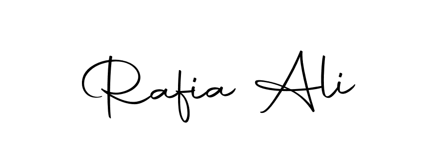 Create a beautiful signature design for name Rafia Ali. With this signature (Autography-DOLnW) fonts, you can make a handwritten signature for free. Rafia Ali signature style 10 images and pictures png