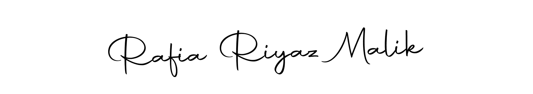 Rafia Riyaz Malik stylish signature style. Best Handwritten Sign (Autography-DOLnW) for my name. Handwritten Signature Collection Ideas for my name Rafia Riyaz Malik. Rafia Riyaz Malik signature style 10 images and pictures png