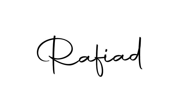 You should practise on your own different ways (Autography-DOLnW) to write your name (Rafiad) in signature. don't let someone else do it for you. Rafiad signature style 10 images and pictures png