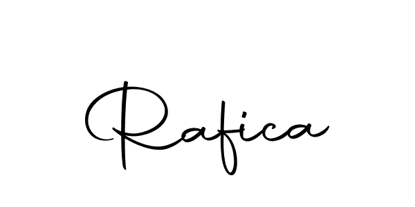Rafica stylish signature style. Best Handwritten Sign (Autography-DOLnW) for my name. Handwritten Signature Collection Ideas for my name Rafica. Rafica signature style 10 images and pictures png