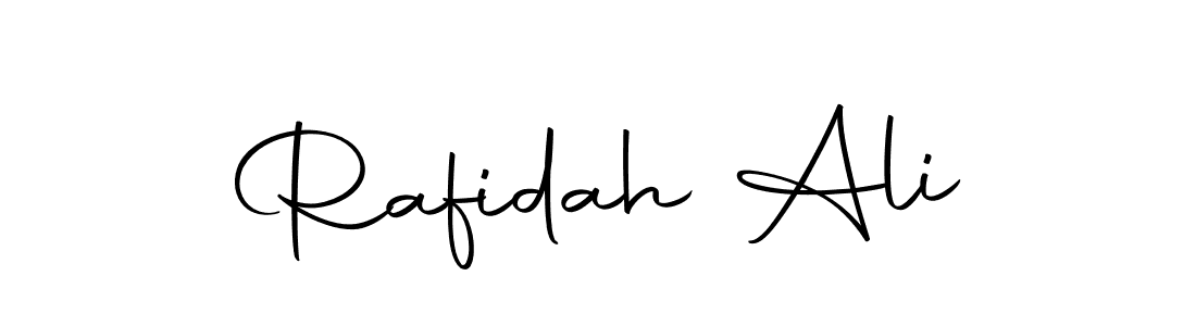 Autography-DOLnW is a professional signature style that is perfect for those who want to add a touch of class to their signature. It is also a great choice for those who want to make their signature more unique. Get Rafidah Ali name to fancy signature for free. Rafidah Ali signature style 10 images and pictures png