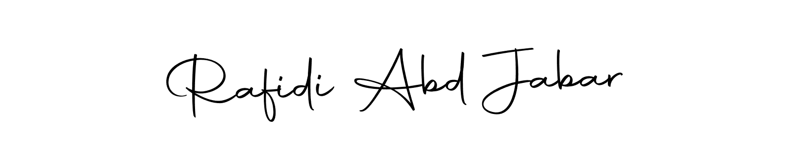 Design your own signature with our free online signature maker. With this signature software, you can create a handwritten (Autography-DOLnW) signature for name Rafidi Abd Jabar. Rafidi Abd Jabar signature style 10 images and pictures png