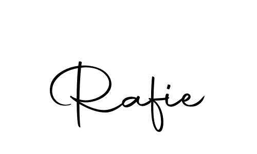 Make a beautiful signature design for name Rafie. With this signature (Autography-DOLnW) style, you can create a handwritten signature for free. Rafie signature style 10 images and pictures png