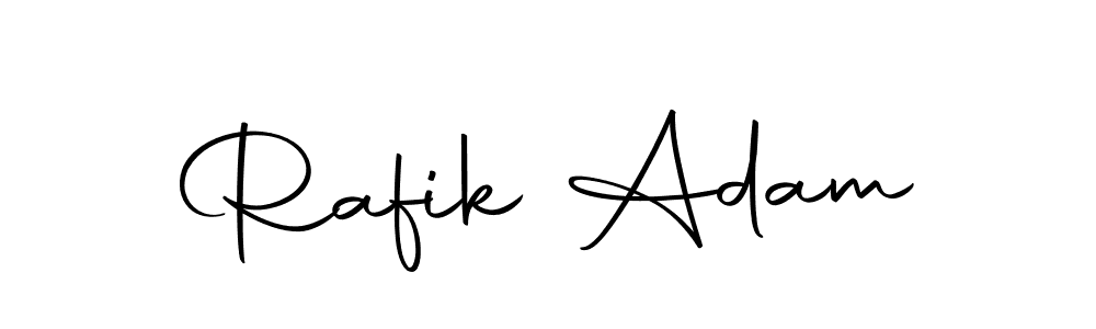 How to make Rafik Adam signature? Autography-DOLnW is a professional autograph style. Create handwritten signature for Rafik Adam name. Rafik Adam signature style 10 images and pictures png