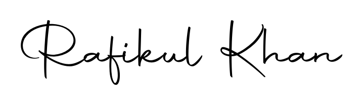 Also You can easily find your signature by using the search form. We will create Rafikul Khan name handwritten signature images for you free of cost using Autography-DOLnW sign style. Rafikul Khan signature style 10 images and pictures png