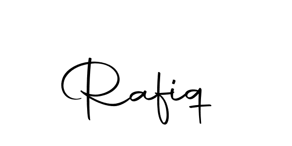 The best way (Autography-DOLnW) to make a short signature is to pick only two or three words in your name. The name Rafiq  include a total of six letters. For converting this name. Rafiq  signature style 10 images and pictures png