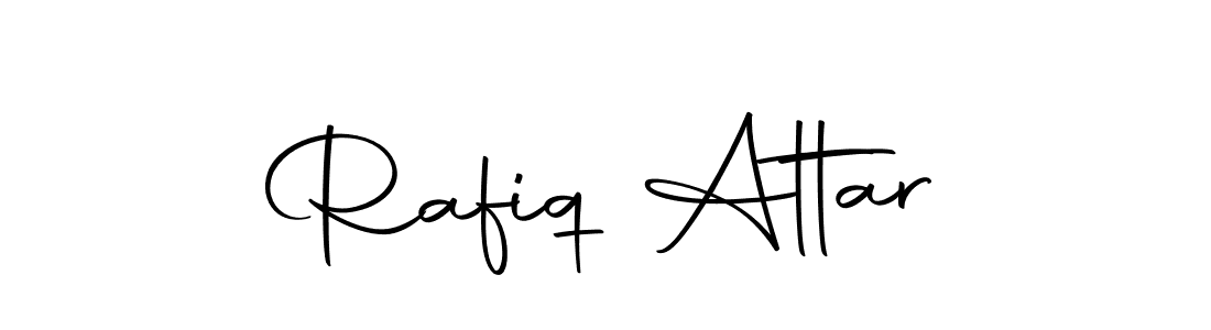 Make a beautiful signature design for name Rafiq Attar. With this signature (Autography-DOLnW) style, you can create a handwritten signature for free. Rafiq Attar signature style 10 images and pictures png