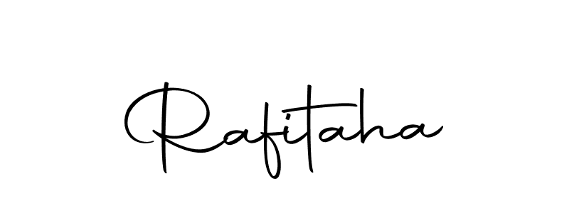 You should practise on your own different ways (Autography-DOLnW) to write your name (Rafitaha) in signature. don't let someone else do it for you. Rafitaha signature style 10 images and pictures png