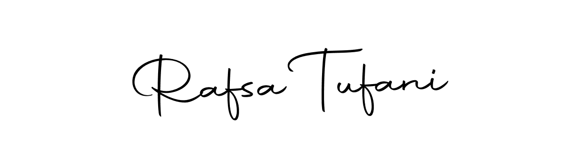 The best way (Autography-DOLnW) to make a short signature is to pick only two or three words in your name. The name Rafsa Tufani include a total of six letters. For converting this name. Rafsa Tufani signature style 10 images and pictures png