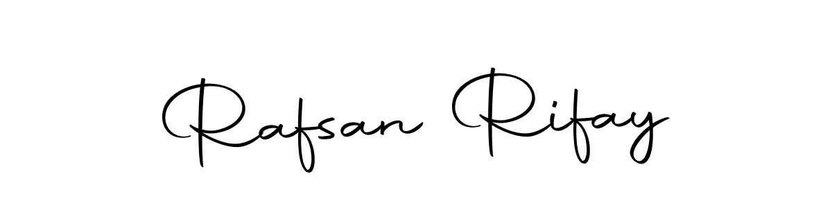 How to make Rafsan Rifay signature? Autography-DOLnW is a professional autograph style. Create handwritten signature for Rafsan Rifay name. Rafsan Rifay signature style 10 images and pictures png