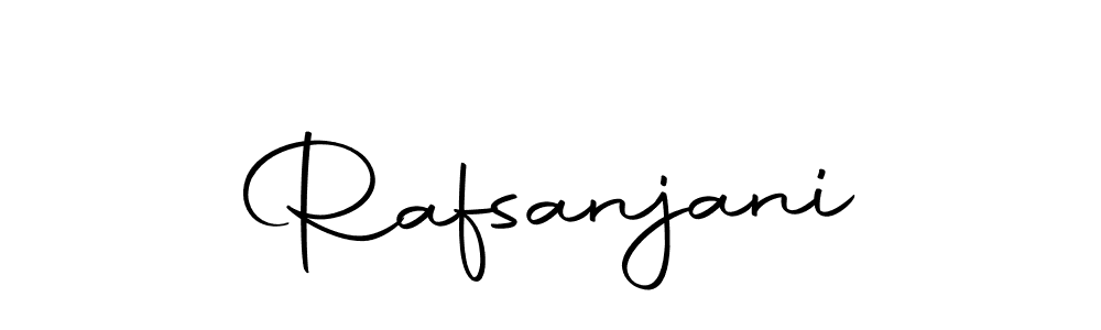 Create a beautiful signature design for name Rafsanjani. With this signature (Autography-DOLnW) fonts, you can make a handwritten signature for free. Rafsanjani signature style 10 images and pictures png
