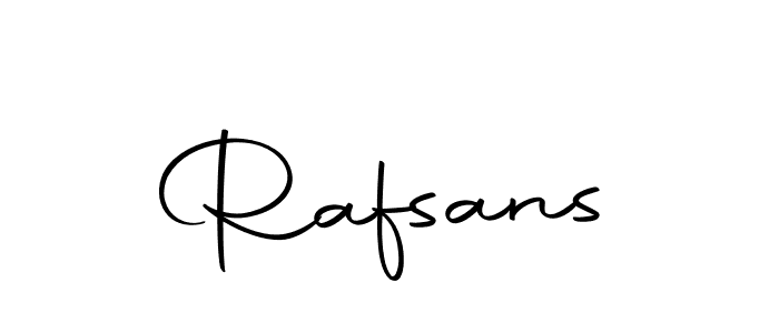 The best way (Autography-DOLnW) to make a short signature is to pick only two or three words in your name. The name Rafsans include a total of six letters. For converting this name. Rafsans signature style 10 images and pictures png
