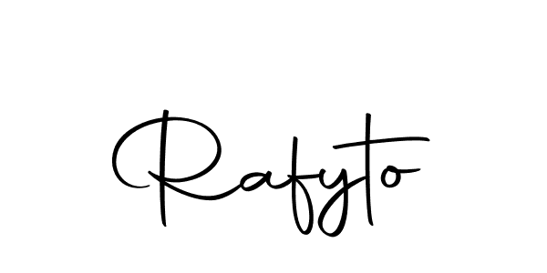 Use a signature maker to create a handwritten signature online. With this signature software, you can design (Autography-DOLnW) your own signature for name Rafyto. Rafyto signature style 10 images and pictures png