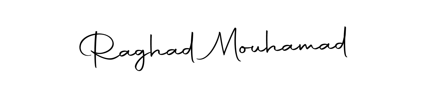 How to make Raghad Mouhamad signature? Autography-DOLnW is a professional autograph style. Create handwritten signature for Raghad Mouhamad name. Raghad Mouhamad signature style 10 images and pictures png