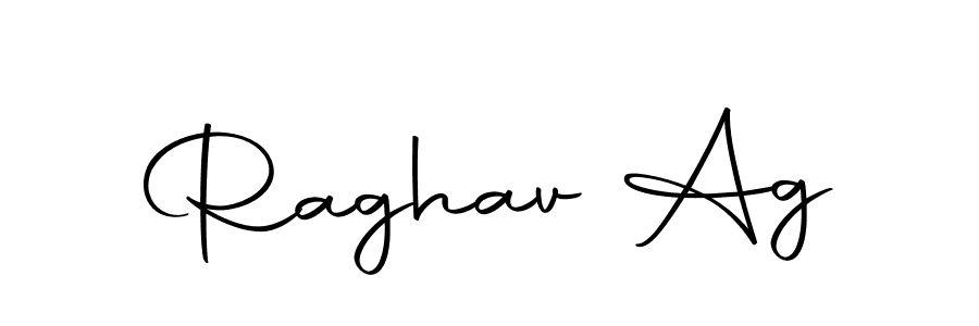 You can use this online signature creator to create a handwritten signature for the name Raghav Ag. This is the best online autograph maker. Raghav Ag signature style 10 images and pictures png