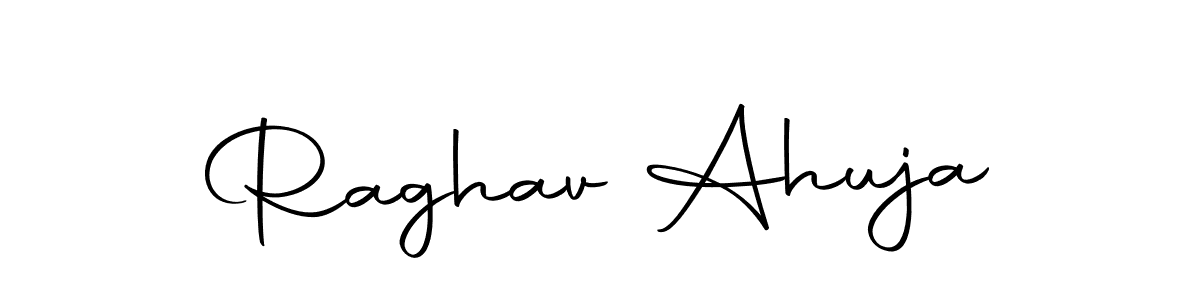 Autography-DOLnW is a professional signature style that is perfect for those who want to add a touch of class to their signature. It is also a great choice for those who want to make their signature more unique. Get Raghav Ahuja name to fancy signature for free. Raghav Ahuja signature style 10 images and pictures png