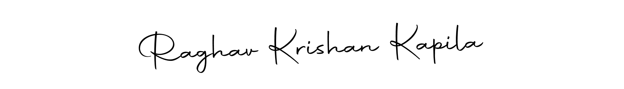 Raghav Krishan Kapila stylish signature style. Best Handwritten Sign (Autography-DOLnW) for my name. Handwritten Signature Collection Ideas for my name Raghav Krishan Kapila. Raghav Krishan Kapila signature style 10 images and pictures png