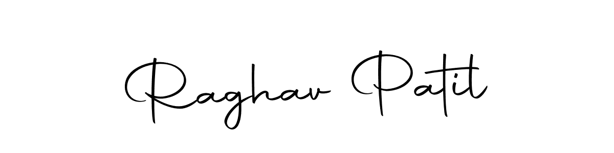 Raghav Patil stylish signature style. Best Handwritten Sign (Autography-DOLnW) for my name. Handwritten Signature Collection Ideas for my name Raghav Patil. Raghav Patil signature style 10 images and pictures png