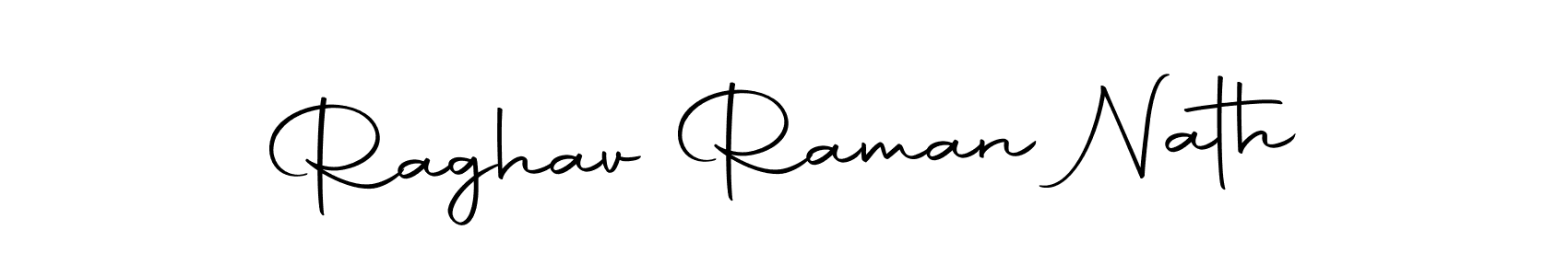 Autography-DOLnW is a professional signature style that is perfect for those who want to add a touch of class to their signature. It is also a great choice for those who want to make their signature more unique. Get Raghav Raman Nath name to fancy signature for free. Raghav Raman Nath signature style 10 images and pictures png