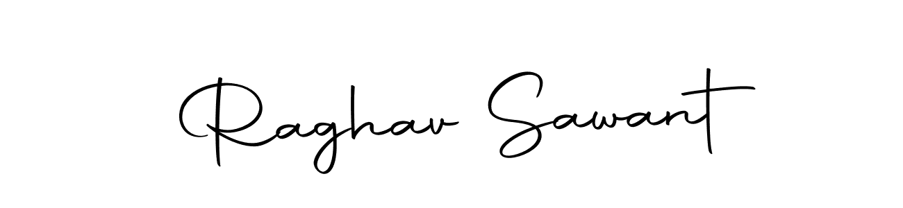 Create a beautiful signature design for name Raghav Sawant. With this signature (Autography-DOLnW) fonts, you can make a handwritten signature for free. Raghav Sawant signature style 10 images and pictures png