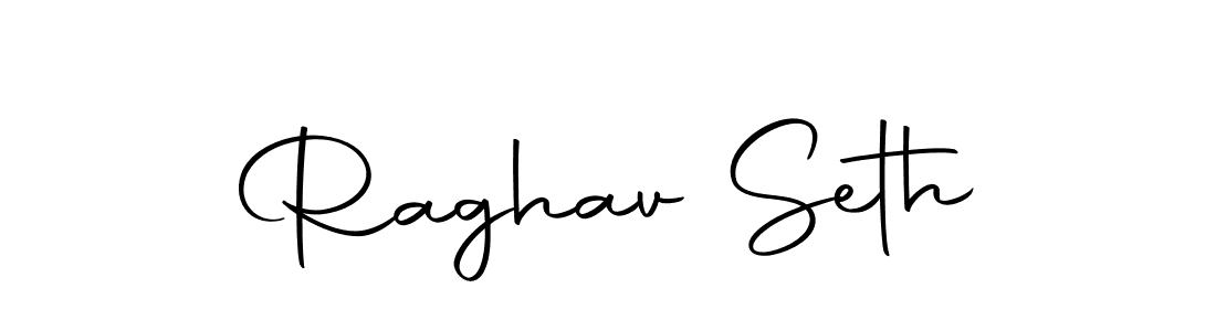 Use a signature maker to create a handwritten signature online. With this signature software, you can design (Autography-DOLnW) your own signature for name Raghav Seth. Raghav Seth signature style 10 images and pictures png