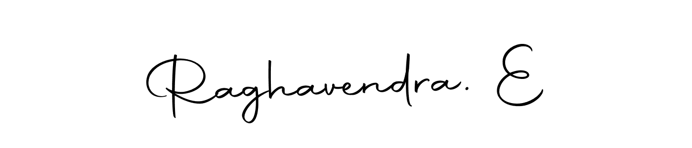 The best way (Autography-DOLnW) to make a short signature is to pick only two or three words in your name. The name Raghavendra. E include a total of six letters. For converting this name. Raghavendra. E signature style 10 images and pictures png
